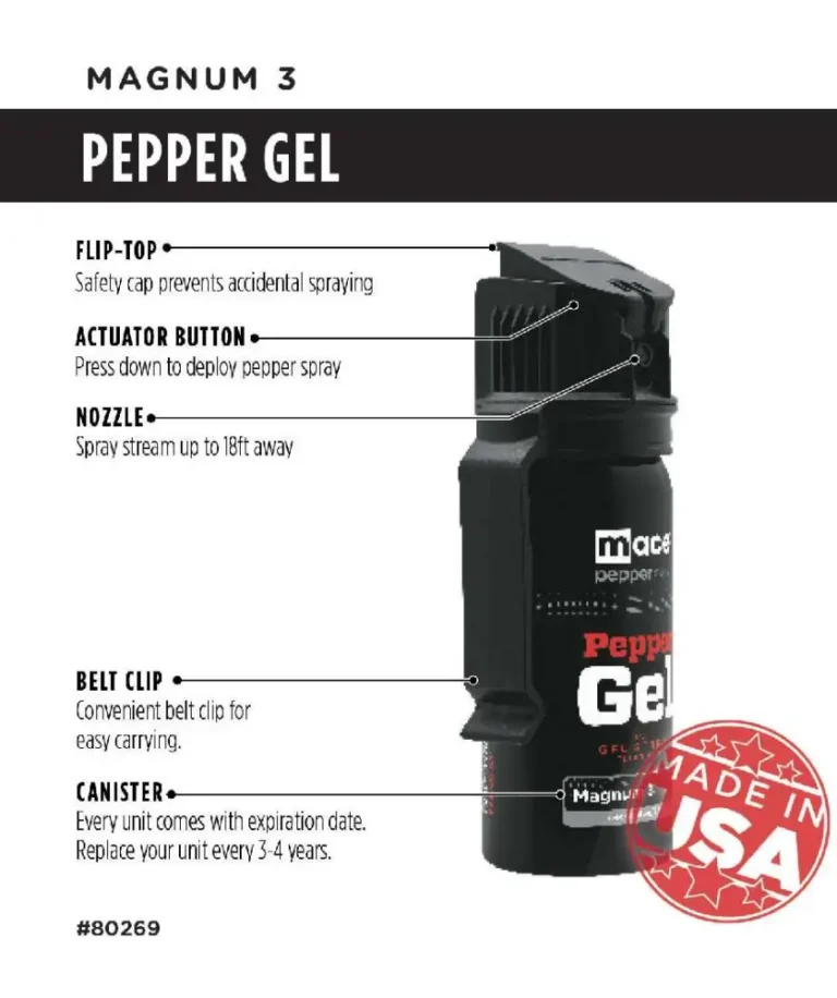 MACE MAGNUM 3 PEPPER GEL MACE MAGNUM 3 PEPPER GEL