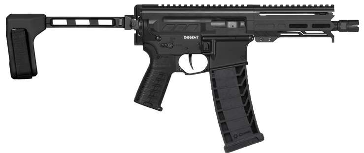 CMMG DISSENT MK4 BRACE 9MM 6.5 ARMOR BLACK CMMG DISSENT MK4 BRACE 9MM 6.5 ARMOR BLACK