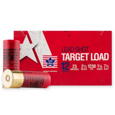 Target Load 12ga 2-3/4″ 7/8oz #7.5 SHOT 1250FPS 25RD