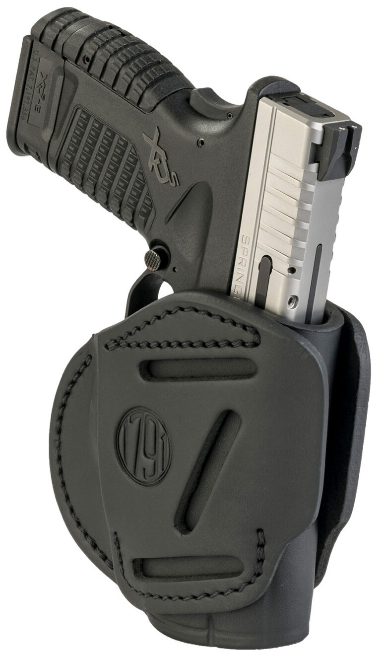 1791 Gunleather 3WH4SBLA 3-Way IWB/OWB Size 04 Stealth Black Leather Belt Loop Fits Walther PPS Fits Taurus G2C Fits Springfield XD/XDS Ambidextrous Hand 1791 Gunleather 3WH4SBLA 3-Way IWB/OWB Size 04 Stealth Black Leather Belt Loop Fits Walther PPS Fits Taurus G2C Fits Springfield XD/XDS Ambidextrous Hand
