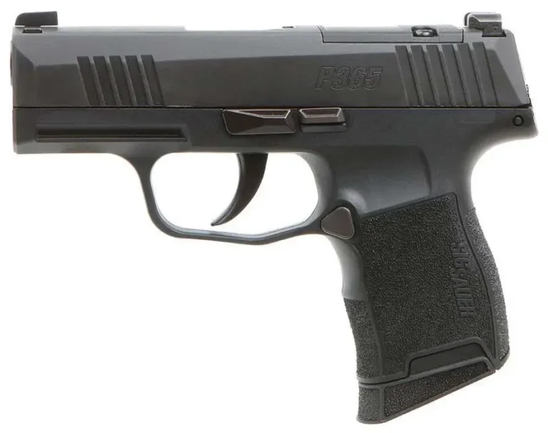 SIG SAUER OFF DUTY P365 9MM PSTL BLACK 3.1″ 2-10RD MAGS LE SKU