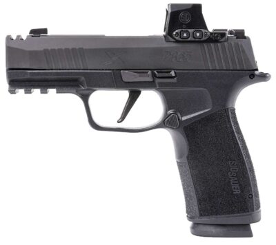 SIG SAUER OFF DUTY P365 MACRO COMP RXX 9MM PISTOL 3.1″ BLACK 3-17RD MAGS LE ONLY