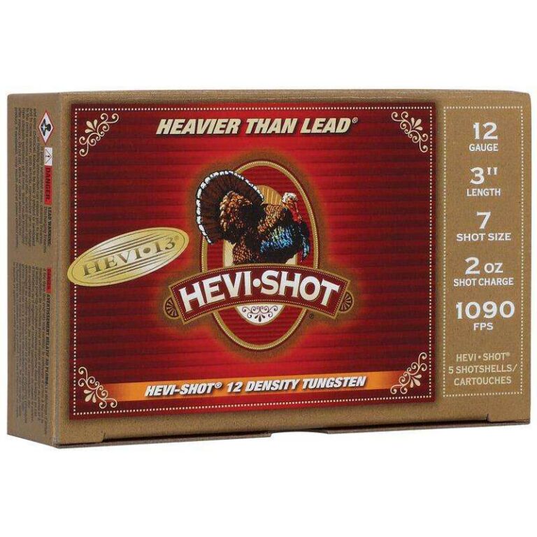 HEVI-SHOT HEVI-13 12GA 3IN 2OZ #7 TUNGSTEN 5 RD/BX 10 BX/CS