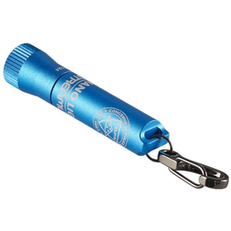 Streamlight Nano Light II w/(1) AAAA alkaline battery – Blue (C.O.P.S)