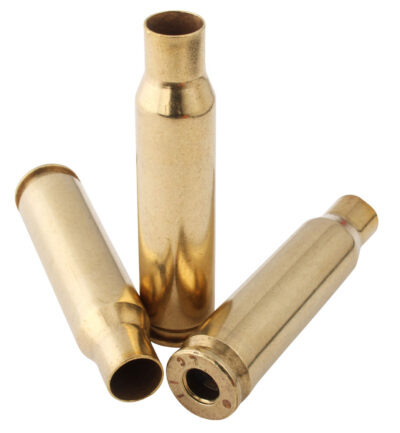 .308 Win Remanuf Brass Bagged Header Card Grade A+ 250 Count Unprimed