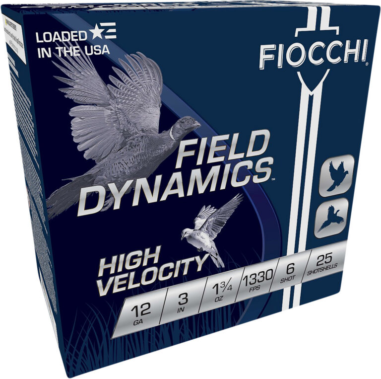 FIOCCHI 12GA HEAVY 3″ 1-3/4OZ #6 1330 FPS FIOCCHI 12GA HEAVY 3″ 1-3/4OZ #6 1330 FPS
