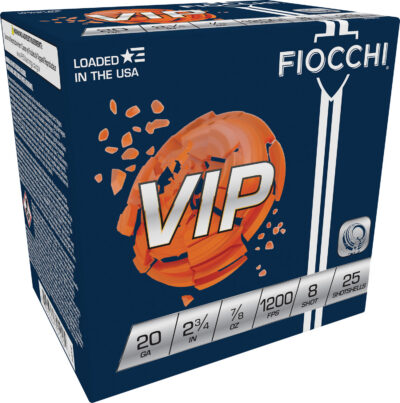 VIP load 20ga 2 3/4″ 2.50dr 7/8 oz #8