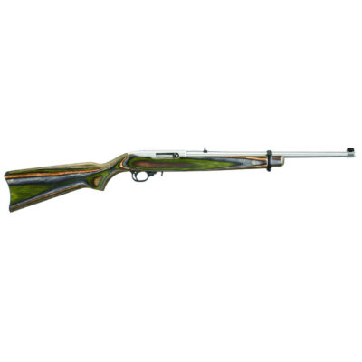 RUG 10/22 22LR SEMI SS GRN/MTN