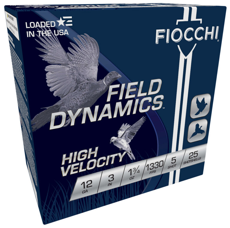FIOCCHI 12GA HEAVY 3″ 1-3/4OZ #5 1330 FPS FIOCCHI 12GA HEAVY 3″ 1-3/4OZ #5 1330 FPS