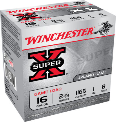 SuperX 16Ga 2.75″ 1oz Game #8