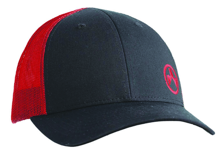 Magpul MAG1106-003 Icon Trucker Hat Black/Red Adjustable Snapback M/L Structured Magpul MAG1106-003 Icon Trucker Hat Black/Red Adjustable Snapback M/L Structured