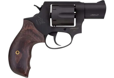 856 38Spl 2″ Blk FS Smooth Walnut 6rd