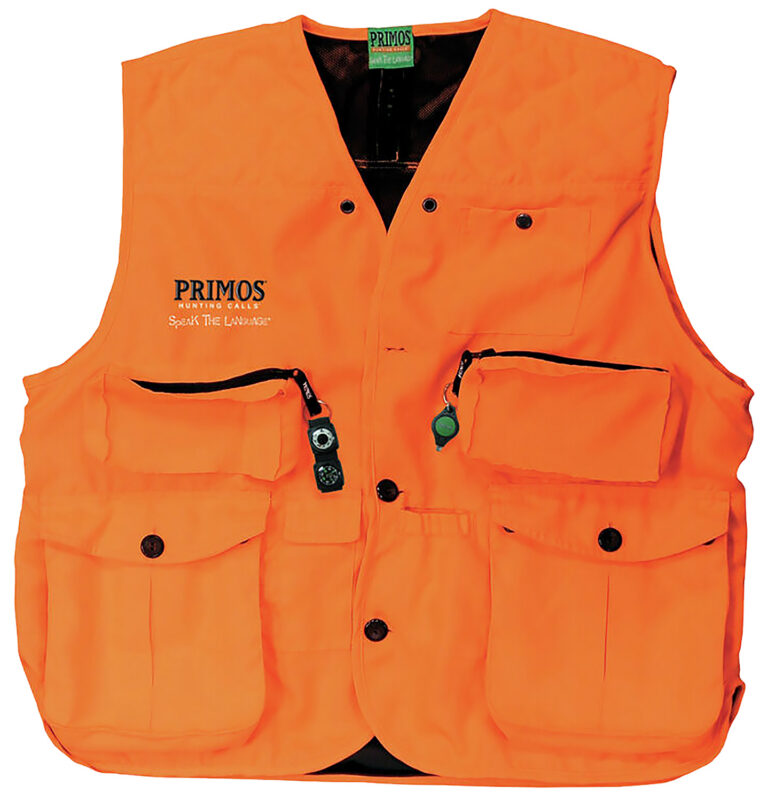 Primos Gunhunters Vest Blaze Orange 3XL Hang Tag Primos Gunhunters Vest Blaze Orange 3XL Hang Tag