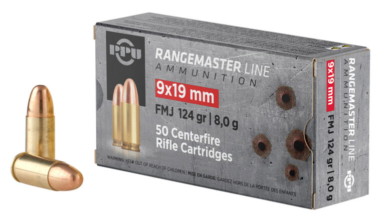 9×19 RangeMaster FMJ 124gr Metal Can 1000 Rounds 9×19 RangeMaster FMJ 124gr Metal Can 1000 Rounds
