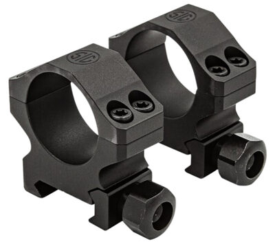 SIG ALPHA1 35MM RINGS HIGH ALUM MATTE BLK