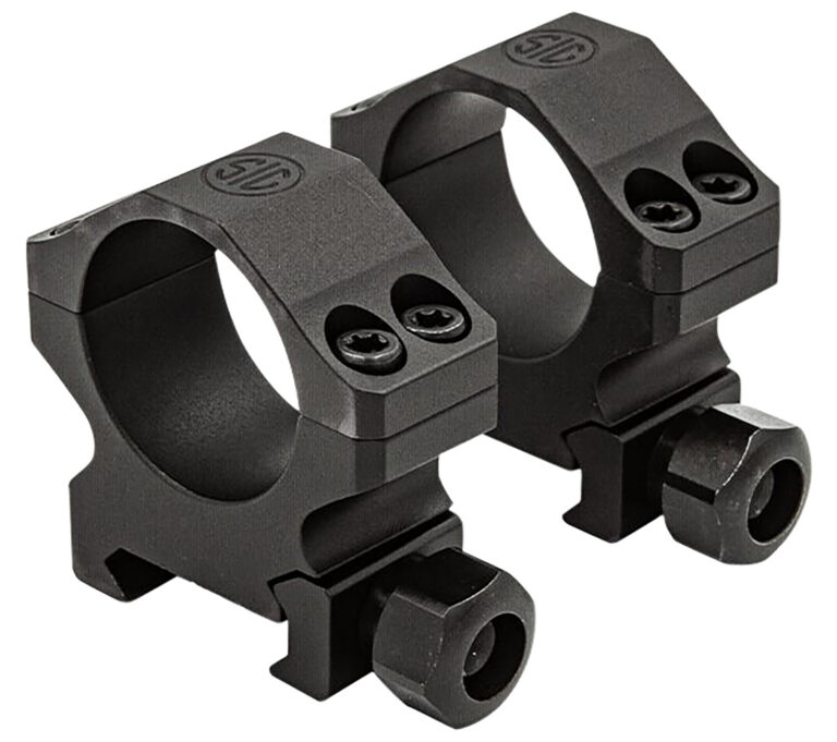 SIG ALPHA1 35MM RINGS HIGH ALUM MATTE BLK SIG ALPHA1 35MM RINGS HIGH ALUM MATTE BLK