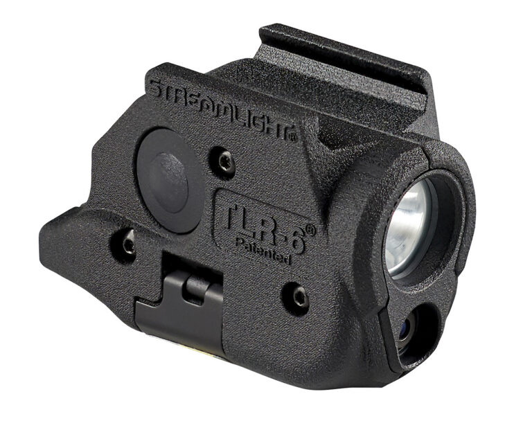 Streamlight 69286 TLR-6 100 Lumen Tactical Weapon Light with Integrated Red Aiming Laser Designed Exclusively and Solely for Glock 43X MOS/48 MOS Only, Black