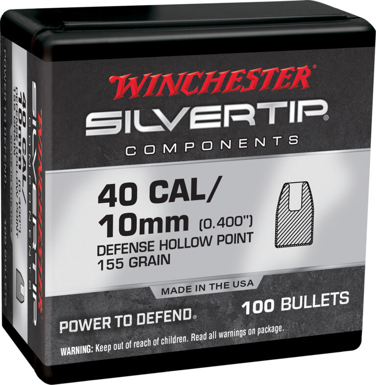 Winchester Ammo WB40ST155X Centerfire Handgun Reloading 40S&W 155gr Silvertip Hollow Point 100 Per Box/10 Case Winchester Ammo WB40ST155X Centerfire Handgun Reloading 40S&W 155gr Silvertip Hollow Point 100 Per Box/10 Case