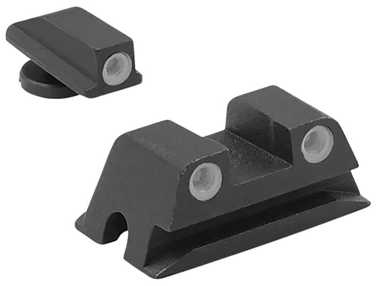 Meprolight USA 188023101 Tru-Dot Green Tritium White Outline Front Sight-Green Tritium White Outline Rear Sight Walther Arms PPS/PPX/Creed Meprolight USA 188023101 Tru-Dot Green Tritium White Outline Front Sight-Green Tritium White Outline Rear Sight Walther Arms PPS/PPX/Creed