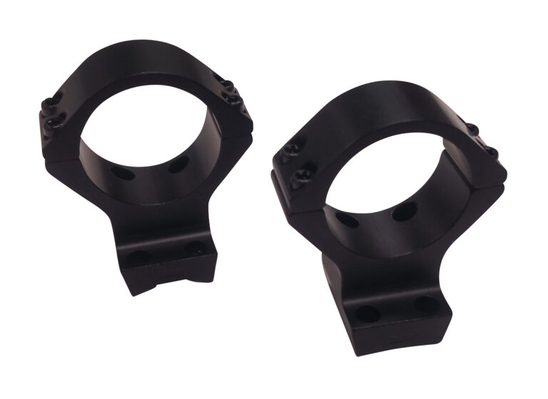 Talley 850735 Scope Mount/Ring Combo Black Anodized Aluminum 34mm Tube X-Bolt High Rings Short/Long Action 0 MOA Talley 850735 Scope Mount/Ring Combo Black Anodized Aluminum 34mm Tube X-Bolt High Rings Short/Long Action 0 MOA