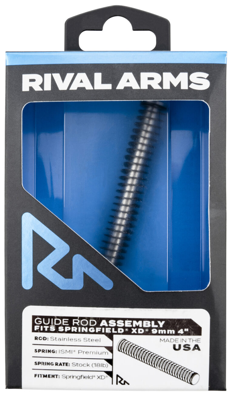 Rival Arms RARA50A101S Guide Rod Assembly Guide Rod Assembly Stainless Steel for Springfield XD-9 Rival Arms RARA50A101S Guide Rod Assembly Guide Rod Assembly Stainless Steel for Springfield XD-9