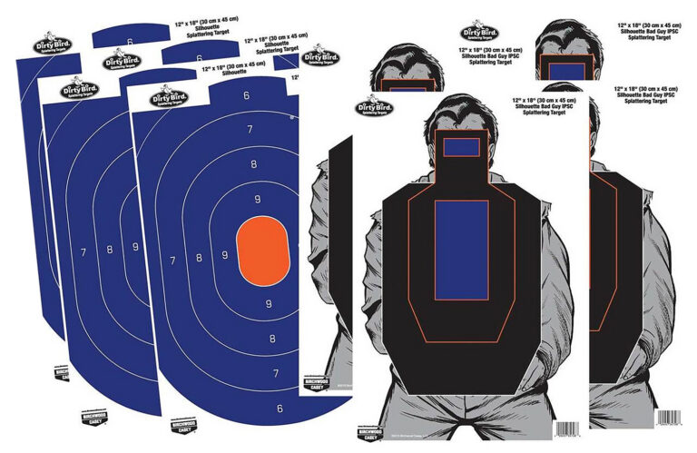 Birchwood Casey 35735 Dirty Bird Combo Pack Silhouette Paper Target 12″ x 18″ 8 Per Pkg Birchwood Casey 35735 Dirty Bird Combo Pack Silhouette Paper Target 12″ x 18″ 8 Per Pkg