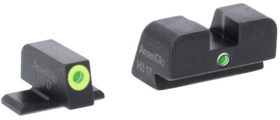 Green Tritium Lime Green Lumi Outline/Green Single Dot for Sig #8 height