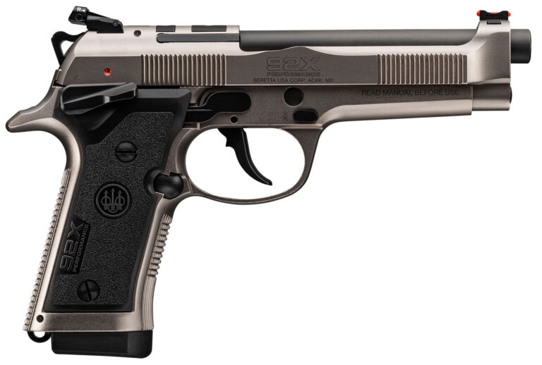 Beretta 92X Performance Defensive Pistol, Full Size, 9mm, 10+1, Black/Gray, OR Beretta 92X Performance Defensive Pistol, Full Size, 9mm, 10+1, Black/Gray, OR