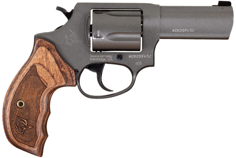 TAU 605 DEFENDER 357MAG 3 NS TUNGSTEN WOOD GRIP TAU 605 DEFENDER 357MAG 3 NS TUNGSTEN WOOD GRIP