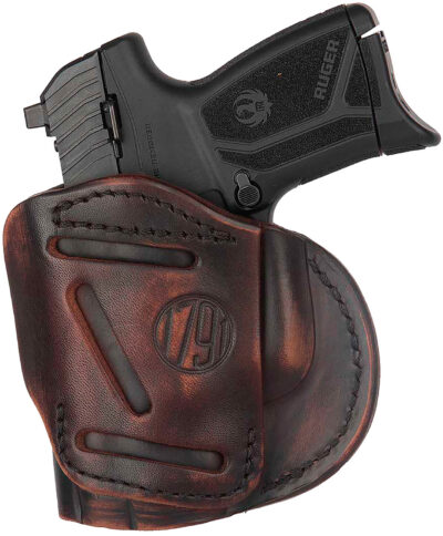 1791 4 Way Holster Vintage Brn RH Sz 4