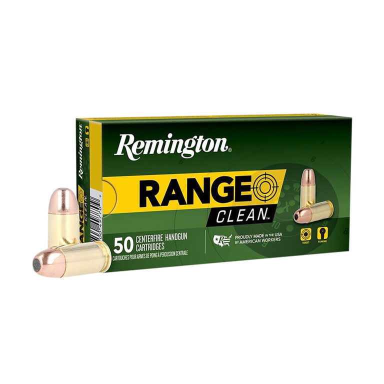 REMINGTON RANGE CLEAN 380 AUTO 95GR FNEB AMMO 50RD