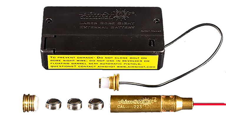 AimShot MBS22320X Modular Bore Sight 223 Rem Brass Includes Batteries AimShot MBS22320X Modular Bore Sight 223 Rem Brass Includes Batteries