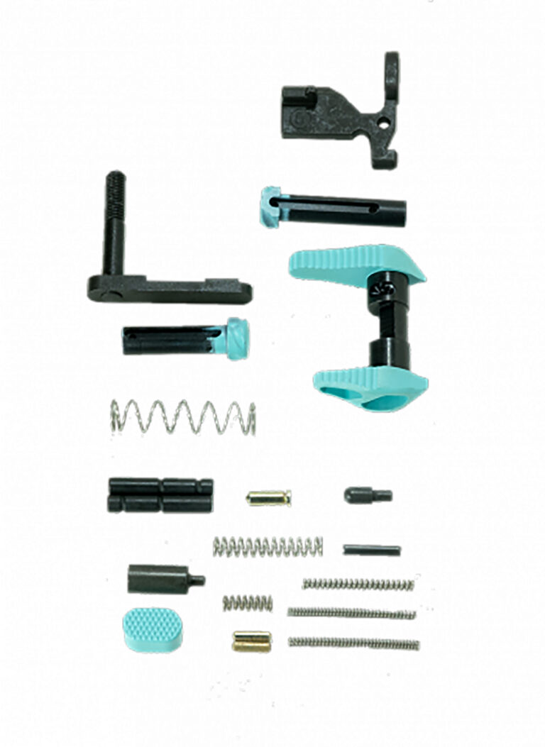 Timber Creek Outdoors ARLPKRE Lower Parts Kit  Robin’s Egg Blue Aluminum for AR-15
