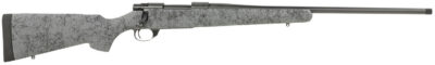 Howa HHS43161 M1500 HS Precision 308 Win 5+1 22″ Threaded Barrel, Black Metal Finish, Gray Black Webbed Fixed HS Precision Stock
