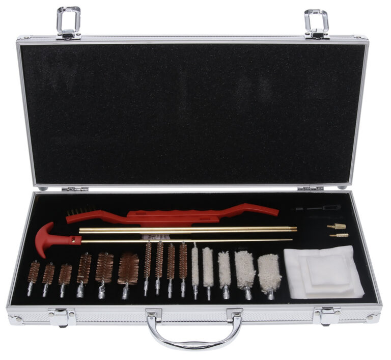 Birchwood Casey PGCK Premium Cleaning Kit Multi-Caliber/27 Pieces Silver Birchwood Casey PGCK Premium Cleaning Kit Multi-Caliber/27 Pieces Silver