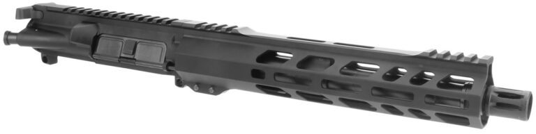 TacFire BU-300-10 Pistol Upper Assembly  300 Blackout Caliber with 10″ Black Nitride Barrel, Black Anodized 7075-T6 Aluminum Receiver & M-LOK Handguard for AR-Platform Includes Bolt Carrier Group