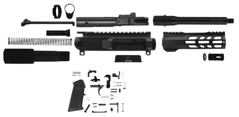 TacFire AR Build Kit 9mm Luger 7.50″ Barrel Black for AR Platform TacFire AR Build Kit 9mm Luger 7.50″ Barrel Black for AR Platform