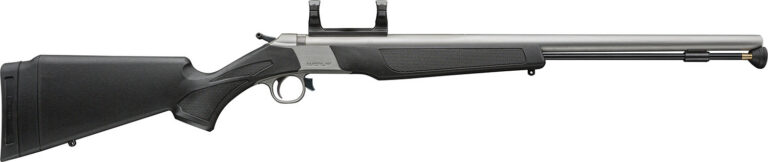 CVA PR2117SM Wolf V2 50 Cal 209 Primer 24″ Matte Stainless Steel Barrel, Stainless Steel Receiver w/DuraSight Rail, Fixed Black Synthetic Stock CVA PR2117SM Wolf V2 50 Cal 209 Primer 24″ Matte Stainless Steel Barrel, Stainless Steel Receiver w/DuraSight Rail, Fixed Black Synthetic Stock