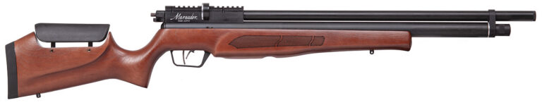 Crosman BP22SAW Marauder Air Rifle PCP 22 10rd Shot Black Black Receiver Turkish Walnut Fixed w/Adj Cheek Rest Stock Crosman BP22SAW Marauder Air Rifle PCP 22 10rd Shot Black Black Receiver Turkish Walnut Fixed w/Adj Cheek Rest Stock