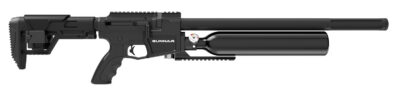 Crosman BPG25S Gunnar Air Rifle PCP 25 Black Black Receiver Black Adjustable Stock