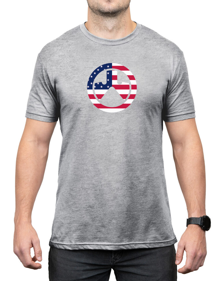 Magpul MAG1281030S Independence Icon Athletic Gray Heather Cotton/Polyester Short Sleeve Small Magpul MAG1281030S Independence Icon Athletic Gray Heather Cotton/Polyester Short Sleeve Small