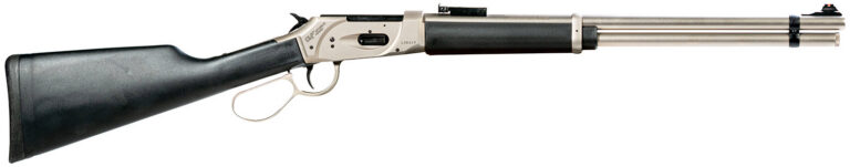 Gforce Arms GFLVR20SS Saddlehorn Full Size 410 Gauge Lever 2.50″ 7+1 20″ Stainless Steel Barrel, Stainless Aluminum Receiver, Fixed Black Synthetic Stock, Right Hand Gforce Arms GFLVR20SS Saddlehorn Full Size 410 Gauge Lever 2.50″ 7+1 20″ Stainless Steel Barrel, Stainless Aluminum Receiver, Fixed Black Synthetic Stock, Right Hand