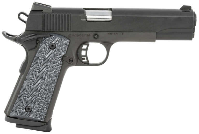 Taylors & Company 230058 Armscor 1911 Tactical Full Size 9mm Luger 8+1, 5″ Stainless Steel Barrel, Black Parkerized Serrated Slide, Black Parkerized Steel Frame w/Beavertail, Gray G10 Grip Taylors & Company 230058 Armscor 1911 Tactical Full Size 9mm Luger 8+1, 5″ Stainless Steel Barrel, Black Parkerized Serrated Slide, Black Parkerized Steel Frame w/Beavertail, Gray G10 Grip