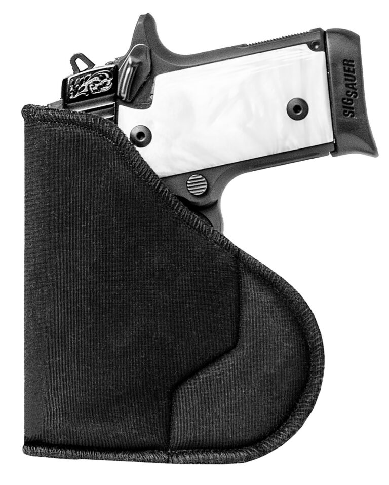Sentry 35WB02BK HexGrip IWB Black Nylon Pocket Fits Sm Revolver, Except 5 Shot Fits 2-3″ Barrel Ambidextrous Sentry 35WB02BK HexGrip IWB Black Nylon Pocket Fits Sm Revolver, Except 5 Shot Fits 2-3″ Barrel Ambidextrous