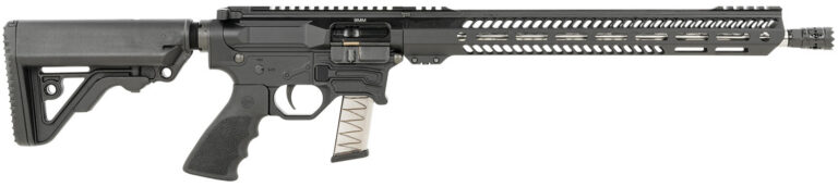 Rock River Arms BT91700V1 LAR-BT9G R9 Competition 9mm Luger 16″ Stainless, Black, RRA NSP-2 Stock & Hogue Grip Rock River Arms BT91700V1 LAR-BT9G R9 Competition 9mm Luger 16″ Stainless, Black, RRA NSP-2 Stock & Hogue Grip