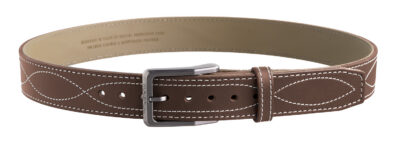 Magpul MAG127600132 Tejas EL Pistolero Chocolate Brown Bull Hide 32″ 1.50″ Wide Buckle Closure
