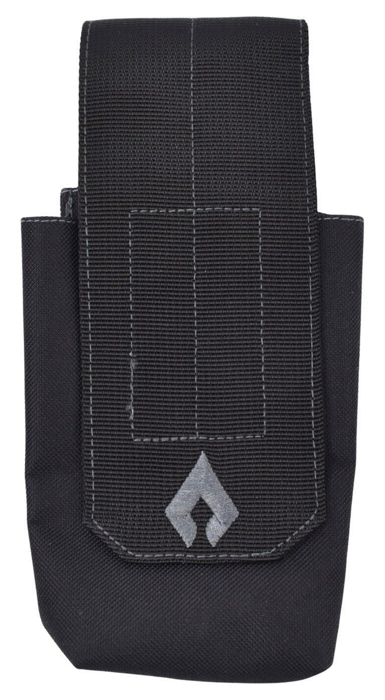 Advance Warrior Solutions ARSMPBL Single Mag Pouch Rifle Black MOLLE Advance Warrior Solutions ARSMPBL Single Mag Pouch Rifle Black MOLLE