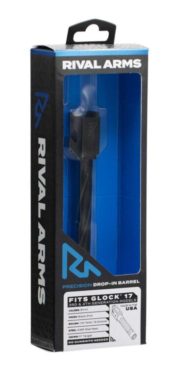 Rival Arms Barrel for GLOCK17 GEN3/4 TWST BLK