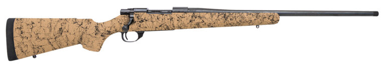 Howa HHS43334 M1500 HS Precision 300 Win Mag 3+1 24″ Blued Threaded Barrel/Rec, Tan with Black Webbed HS Precision Stock Howa HHS43334 M1500 HS Precision 300 Win Mag 3+1 24″ Blued Threaded Barrel/Rec, Tan with Black Webbed HS Precision Stock