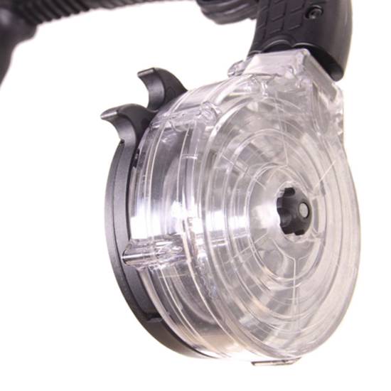 RWB DRUM MAG AR15 BLACK STEEL 7.62X39MM 75RD